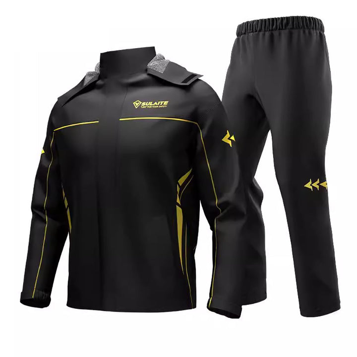 Ensemble de pluie imperméable pour homme | Tenue d’extérieur légère, prête pour les intempéries