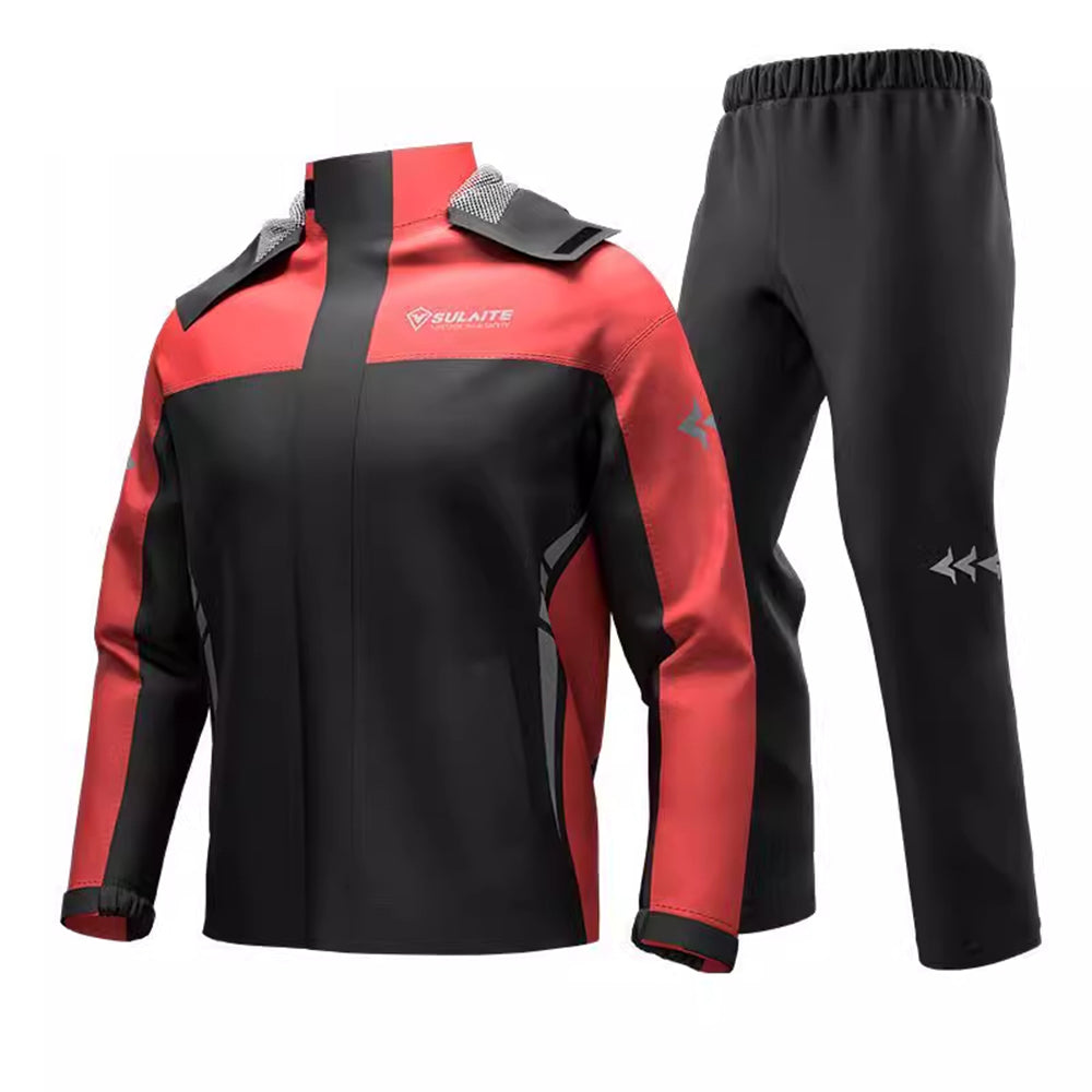 Ensemble de pluie imperméable pour homme | Tenue d’extérieur légère, prête pour les intempéries