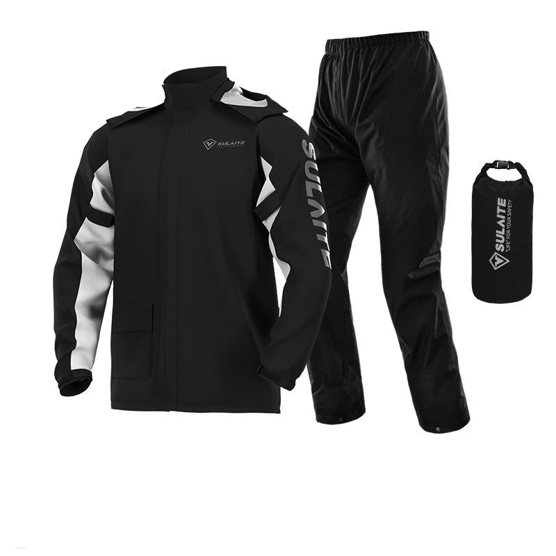 Ensemble de pluie imperméable pour homme | Tenue d’extérieur légère, prête pour les intempéries