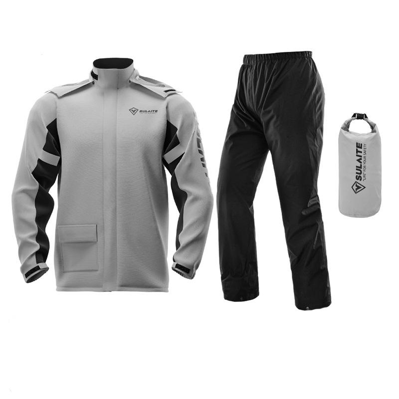 Ensemble de pluie imperméable pour homme | Tenue d’extérieur légère, prête pour les intempéries