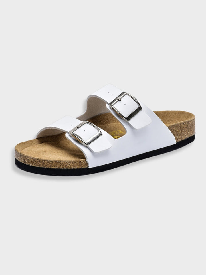 Style cuir pour homme Dias | Sandales confort à deux brides