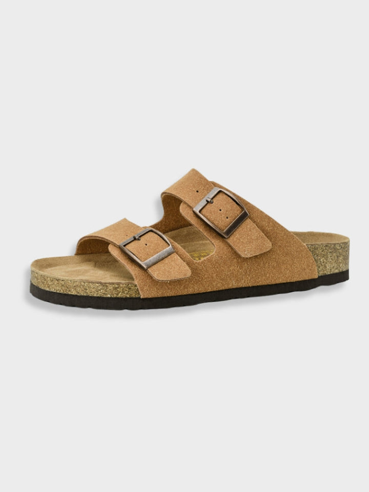 Style cuir pour homme Dias | Sandales confort à deux brides