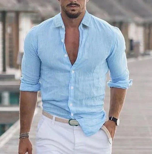 Pedro | Chemise en lin pour homme