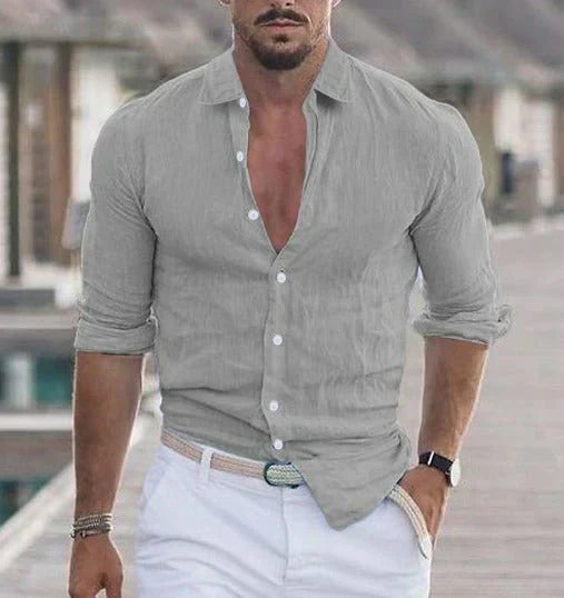Pedro | Chemise en lin pour homme