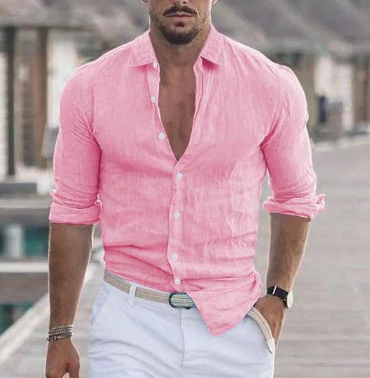 Pedro | Chemise en lin pour homme