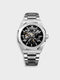 Blaise | Stylowy chronograf z paskiem ze skóry