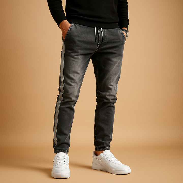Herre Slank Pasform Jeans | Stræk Hverdag Denim Stil