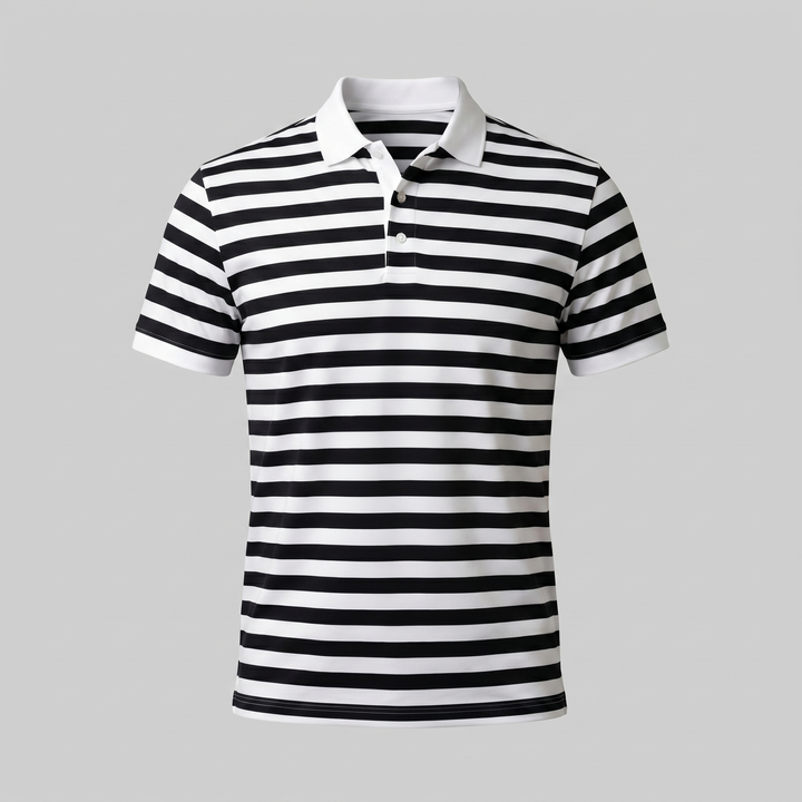 Pánská pruhovaná polokošile