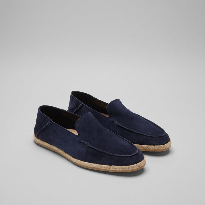 Herre Ruskind Stil Espadrille Hyttesko | Jute Beskær Sommar Glide-På
