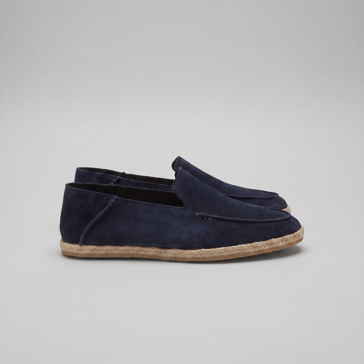 Herre Ruskind Stil Espadrille Hyttesko | Jute Beskær Sommar Glide-På