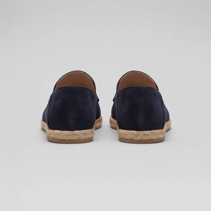 Herre Ruskind Stil Espadrille Hyttesko | Jute Beskær Sommar Glide-På