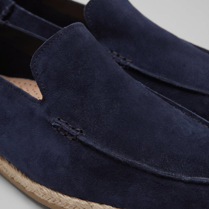 Herre Ruskind Stil Espadrille Hyttesko | Jute Beskær Sommar Glide-På