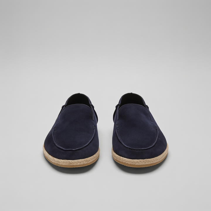 Herre Ruskind Stil Espadrille Hyttesko | Jute Beskær Sommar Glide-På