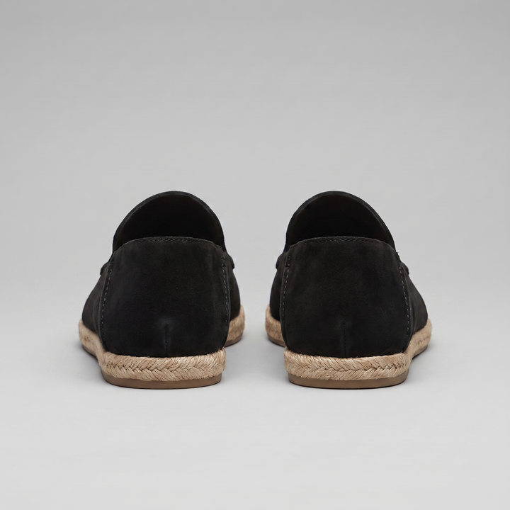 Herre Ruskind Stil Espadrille Hyttesko | Jute Beskær Sommar Glide-På