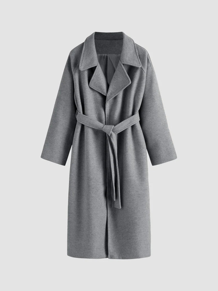 Dame Uldblanding Maxi Vinterfrakke