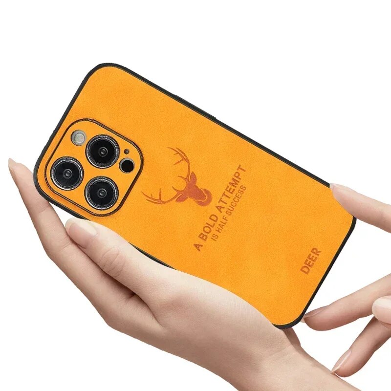 Kožené pouzdro na iPhone | Tenká ochrana odolná proti nárazům