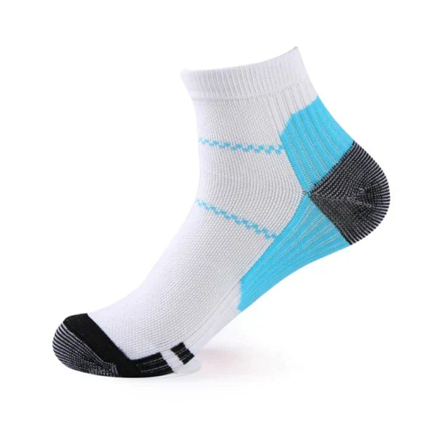 Unisex Kompressions Ankelstrømper | Ergonomisk Støtte 3-Pak