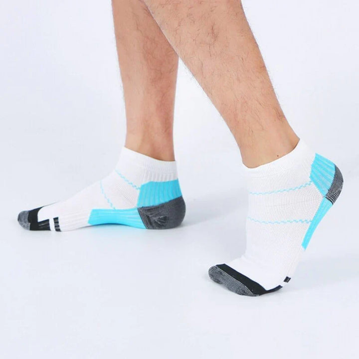 Unisex Kompressions Ankelstrømper | Ergonomisk Støtte 3-Pak