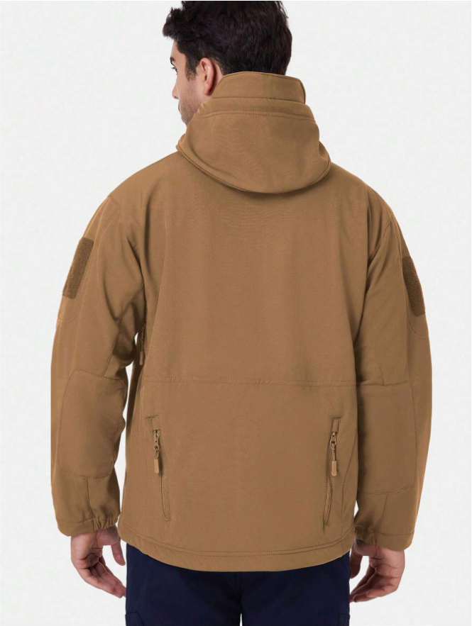 Ensemble de plein air pour homme résistant à l’eau | Veste et pantalon doublés en polaire