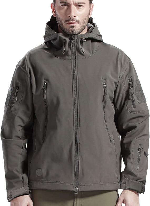 Ensemble de plein air pour homme résistant à l’eau | Veste et pantalon doublés en polaire