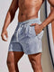 Herre Stribede Badeshorts | Strand og Ferie Essentielt